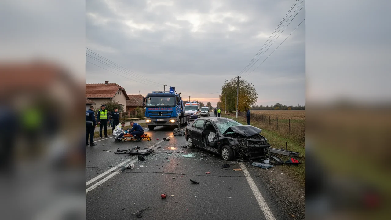 Accident rutier mortal la Curtici, județul Arad: poliția investighează cauzele