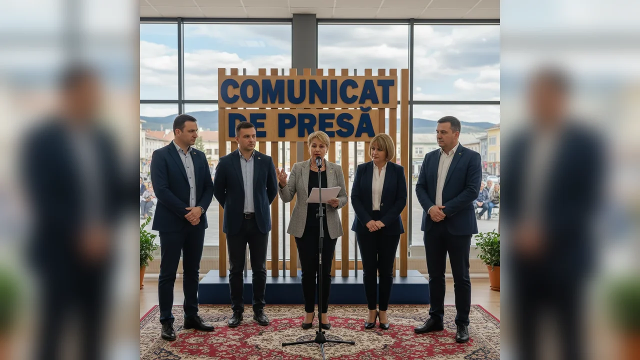 Anunț oficial pentru comunitatea locală