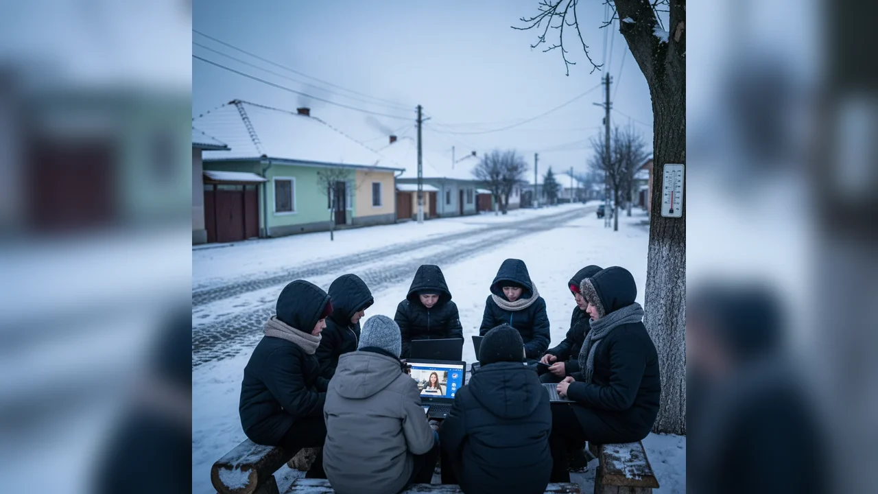 Aproximativ 1.000 de elevi din Lipova trec la cursuri online din cauza frigului. Situația este monitorizată la nivelul județului Arad