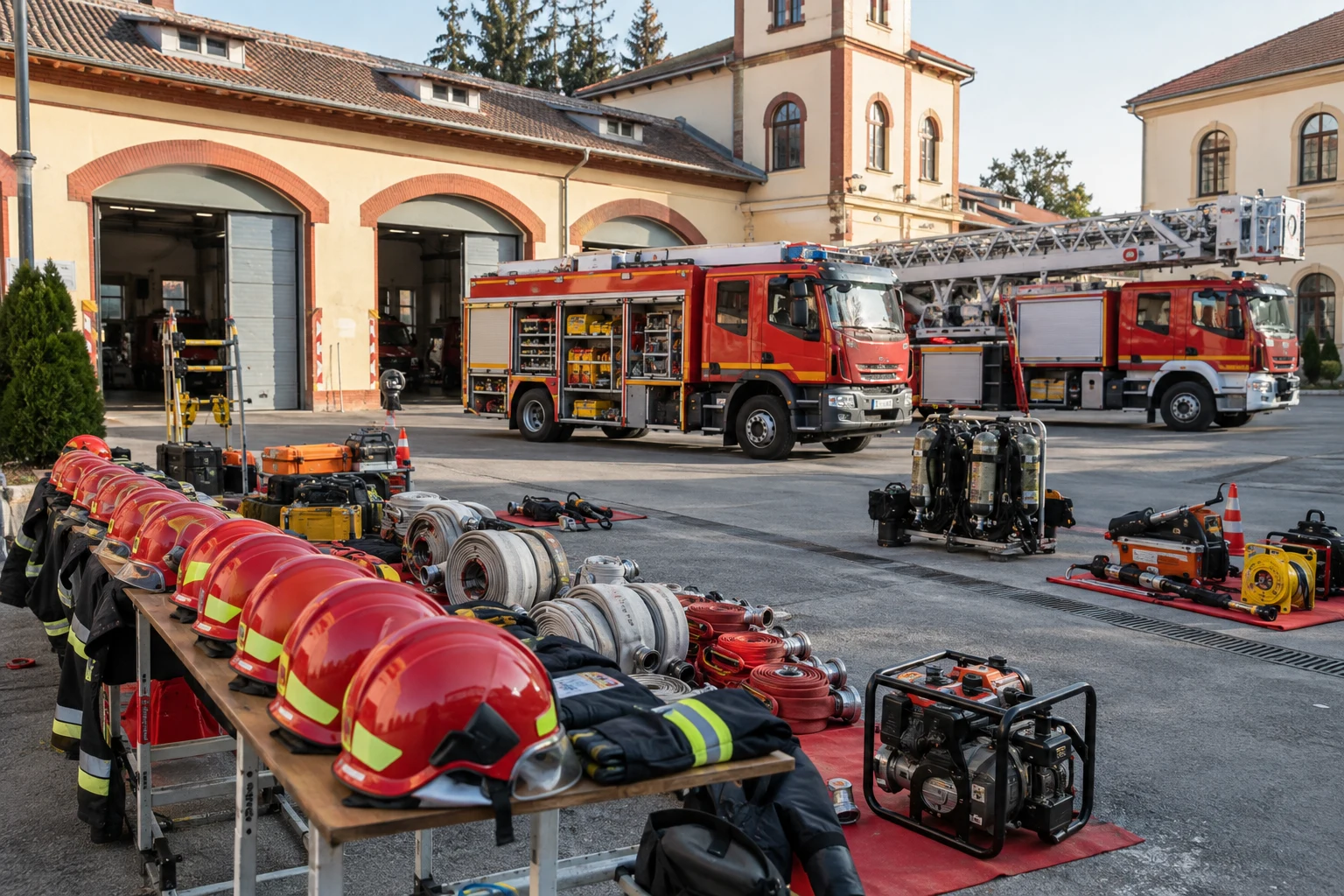 Arad: Ziua Pompierilor și 90 de ani de ISU — porți deschise și ceremonial în Piața Catedralei