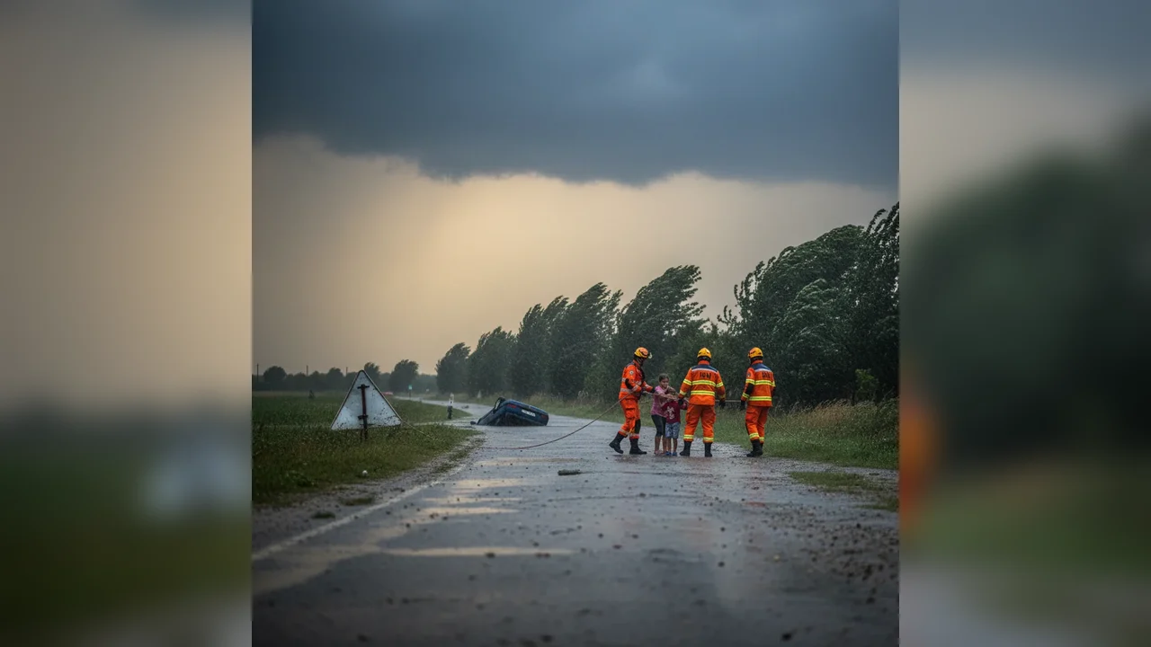 Avertizări meteo de vreme severă în Arad: cod galben și cod portocaliu și recomandări ISU
