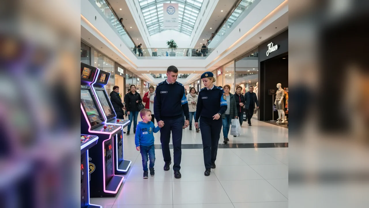 Băiat de 6 ani găsit de jandarmi după ce s-a jucat în Arad