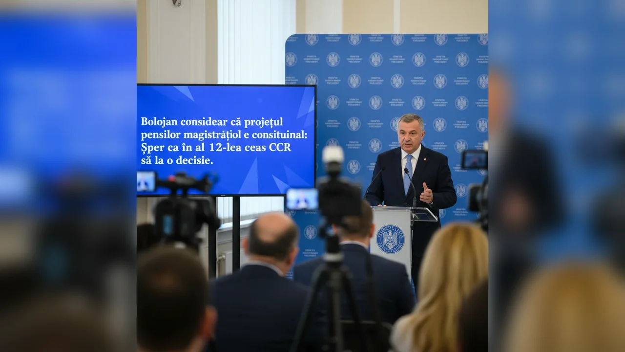 Bolojan susține constituționalitatea pensiilor speciale pentru magistrați și cere CCR să decidă în al doisprezecelea ceas