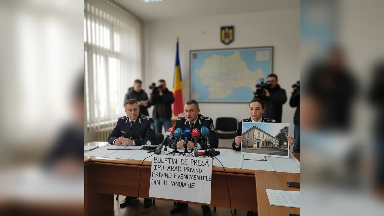 Buletinul IPJ Arad din 11 ianuarie: intervenții și controale în județ