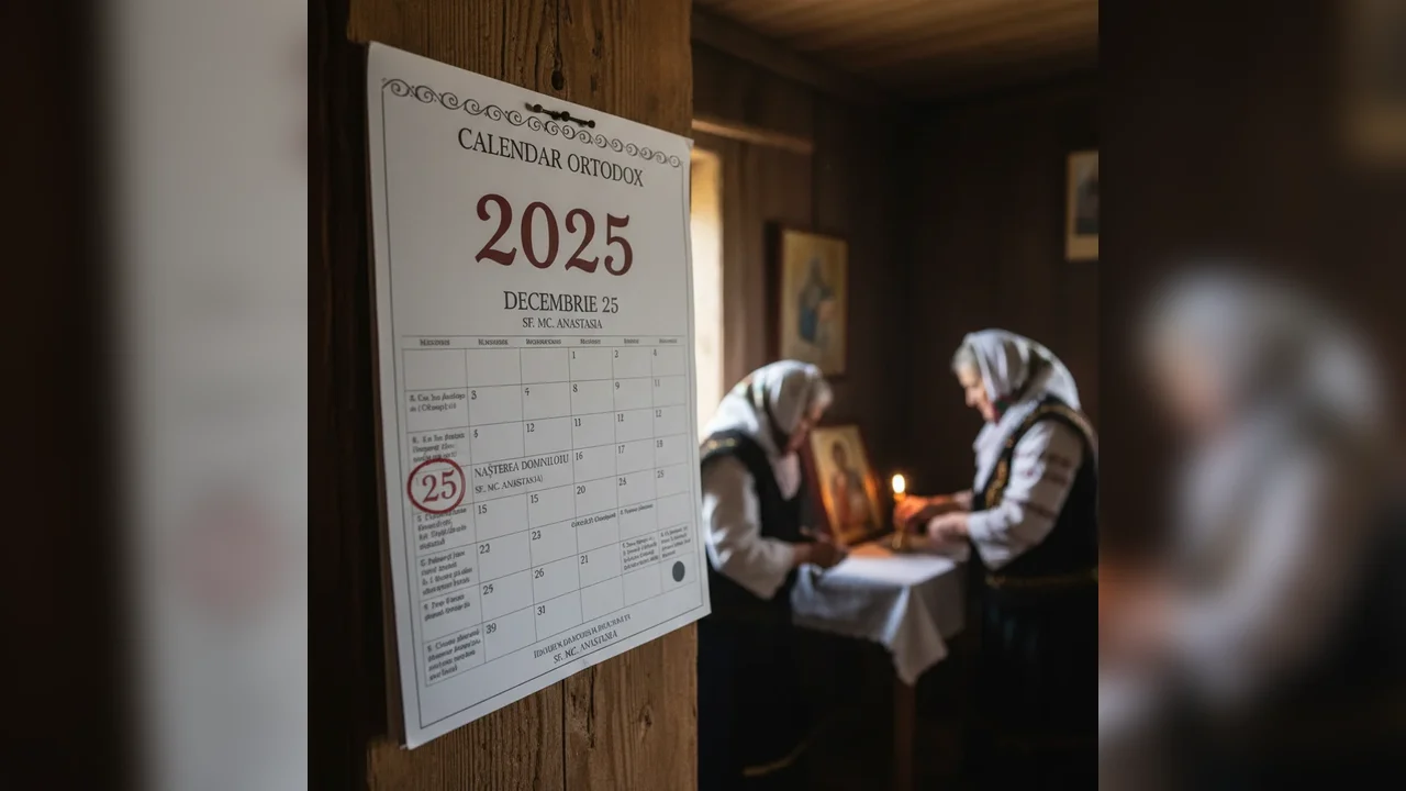 Calendar ortodox – 2025-12-25
