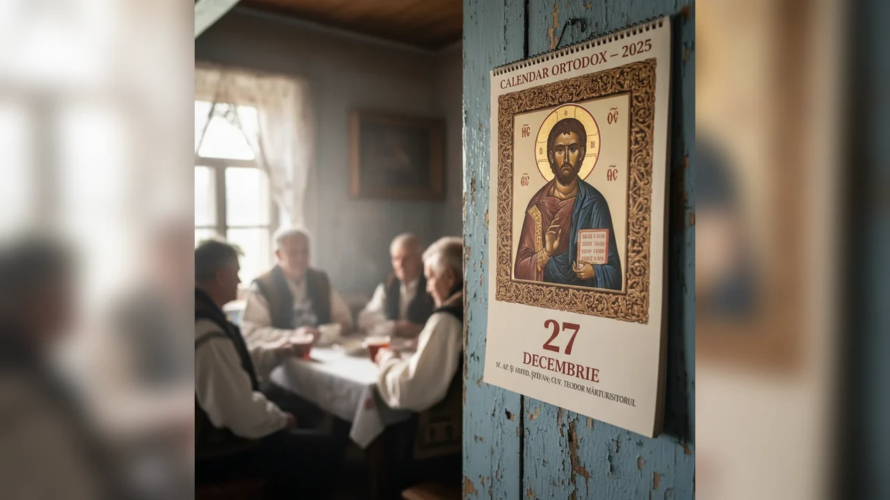 Calendar ortodox – 2025-12-27