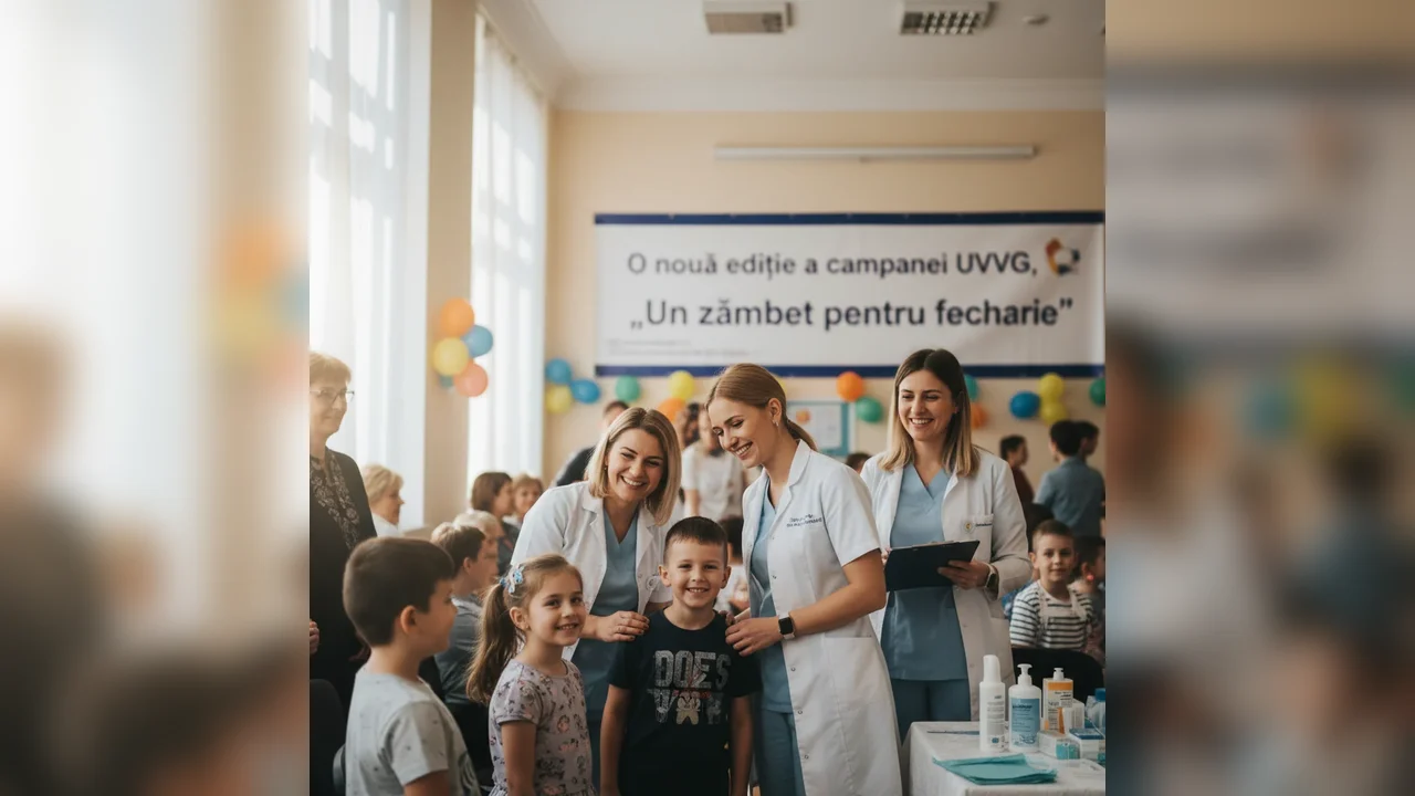 Campania UVVG revine cu inițiativa Zâmbete pentru toți pentru o nouă ediție