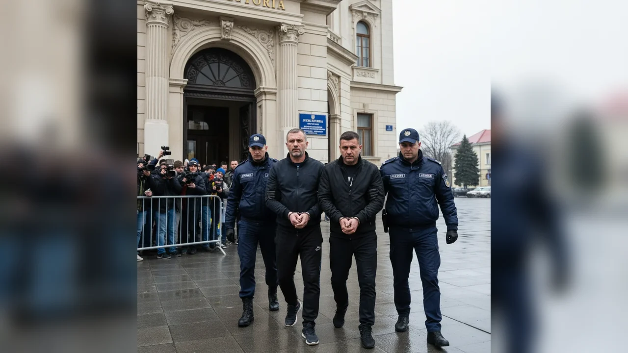 Cei doi bărbați condamnați pentru spargerea bancomatului din Șiria ajung din nou în fața instanței la Arad
