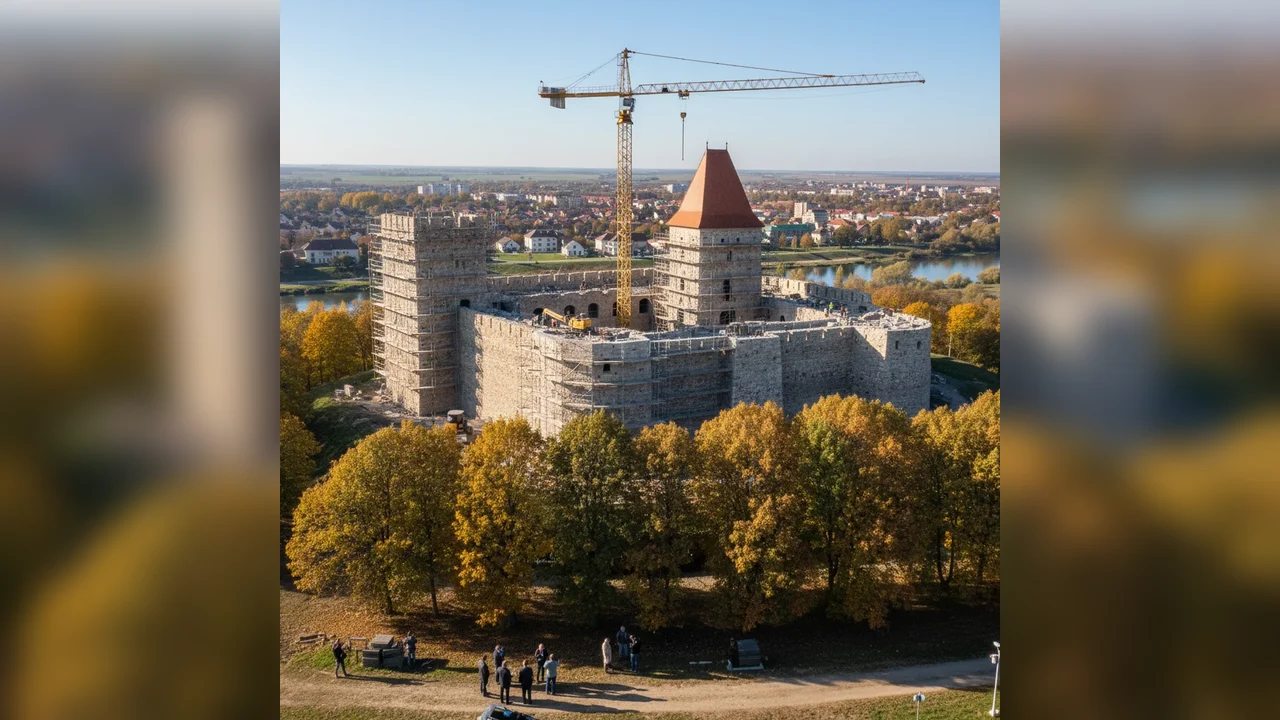 Cetatea Ineului va fi finalizată toamna aceasta