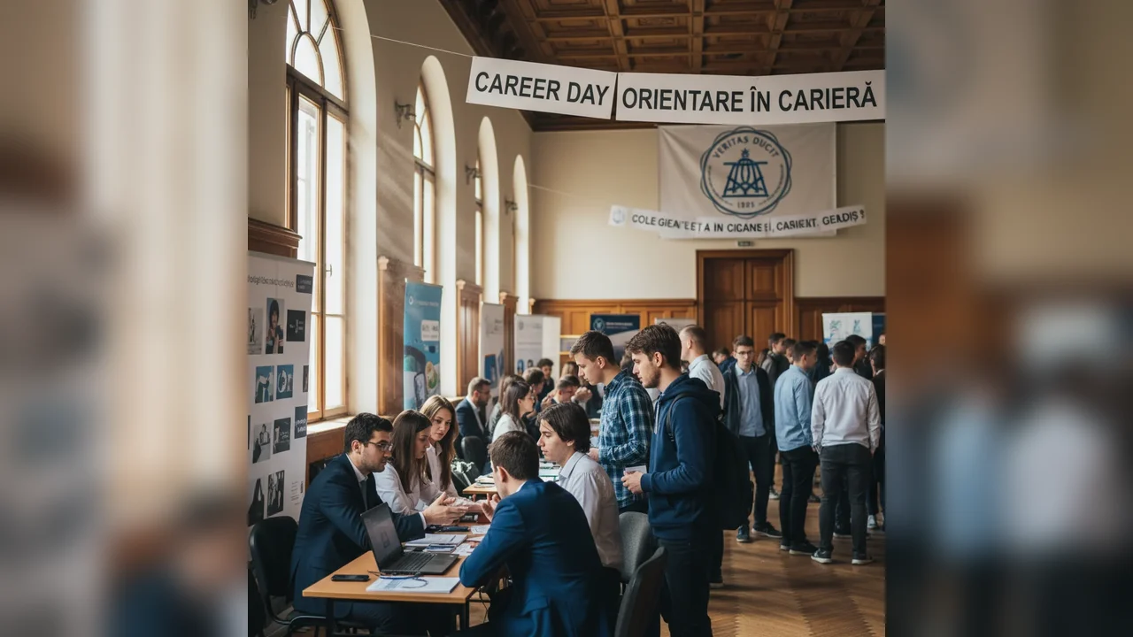 Colegiul Național Vasile Goldiș organizează Career Day – eveniment de orientare în carieră pentru elevi