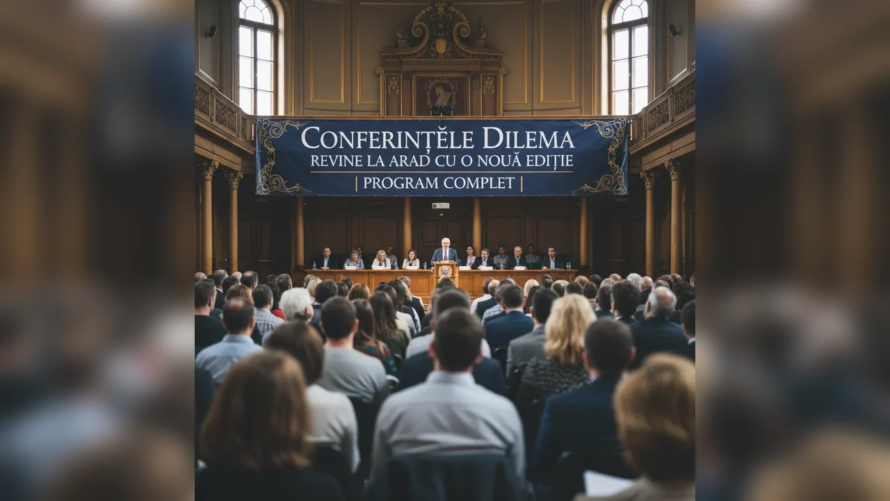 Conferințele Dilema aduc o nouă ediție la Arad