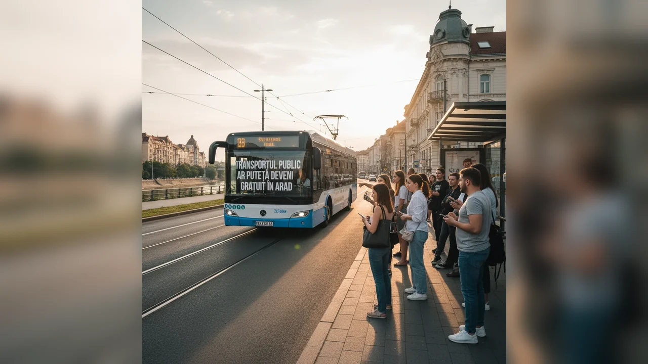 Discuții aprinse la Arad privind propunerea de transport public gratuit