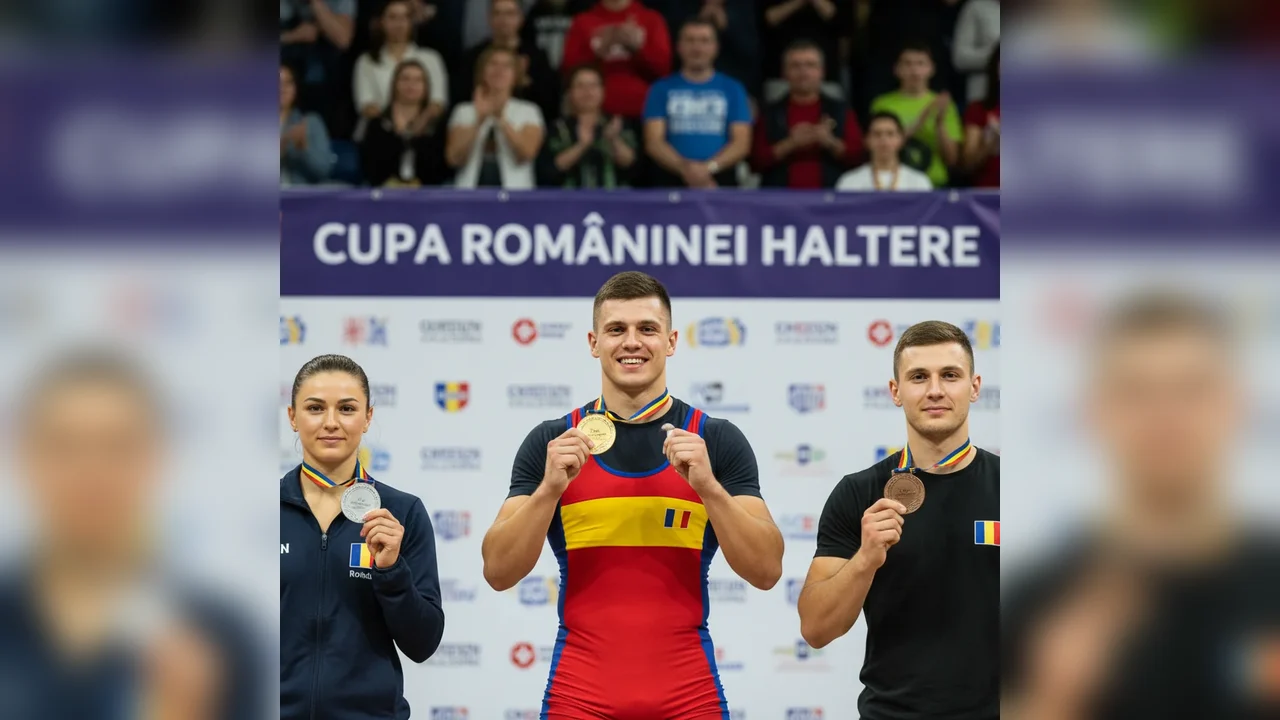 Două bronzuri și o argint la întrecerea națională de haltere