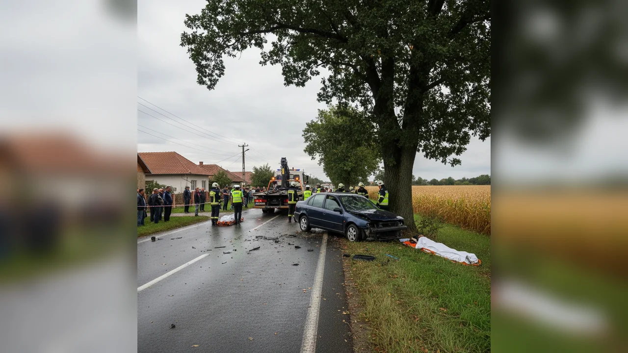 Femeie decedată într-un accident rutier la Călugăreni, județul Arad