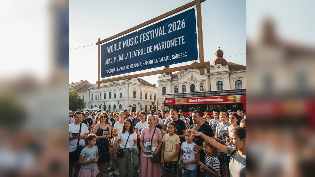 Festivalul Muzicii din Lume 2026 se mută la Teatrul de Marionete