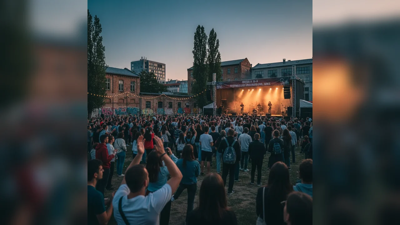 Festivalul Underground ajunge la a XVI-a ediție în luna iunie