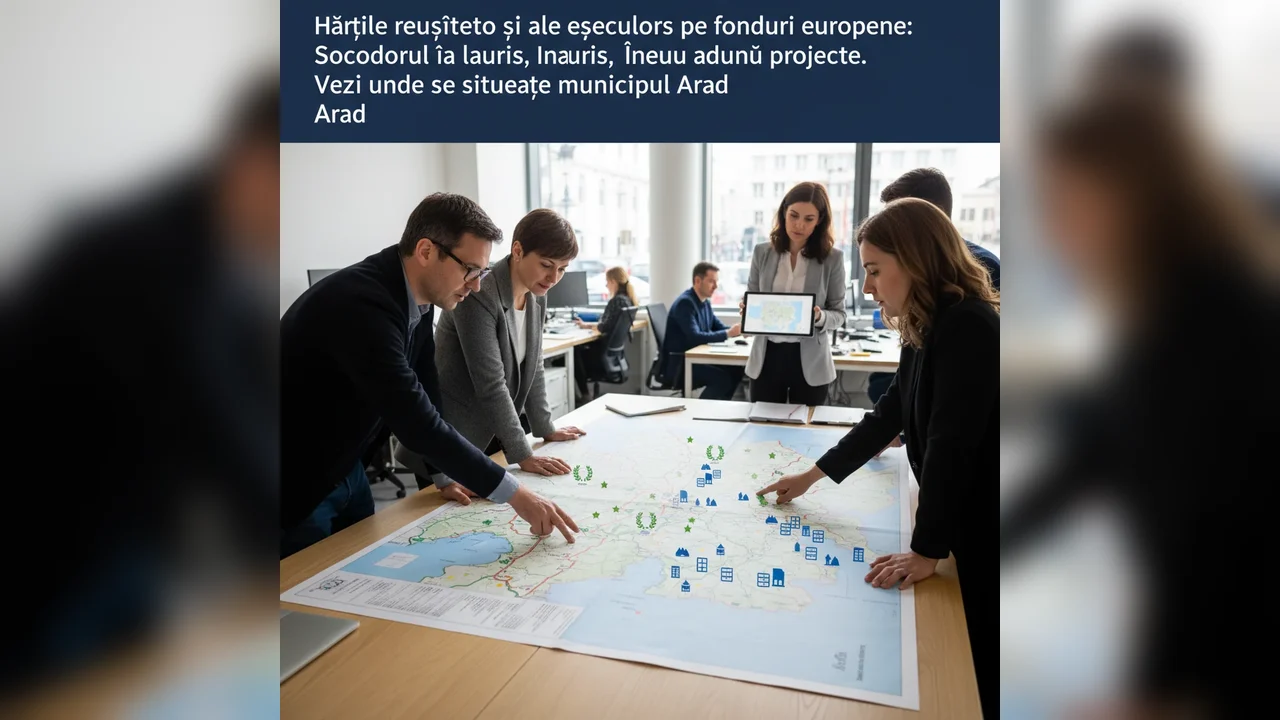 Hărțile succeselor pe fonduri europene: Socodorul excelează