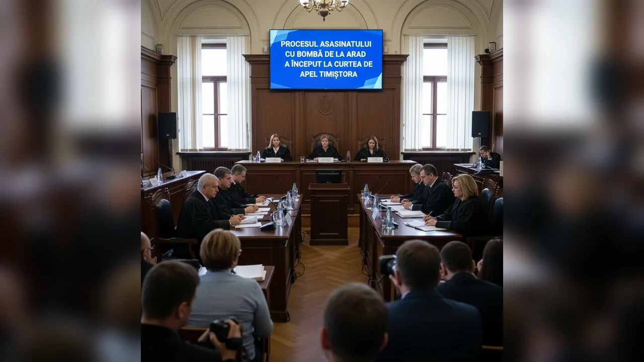 Începerea procesului asasinatului cu bombă de la Arad la Curtea de Apel Timișoara