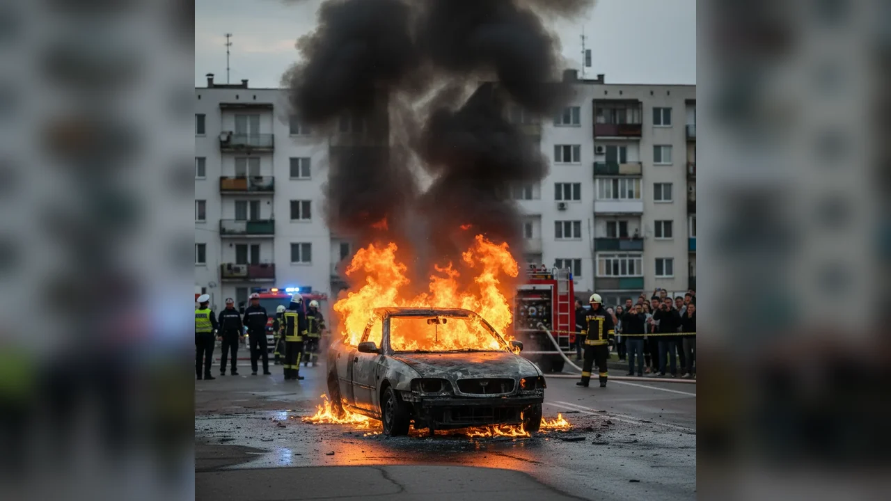 Intervenție rapidă a pompierilor