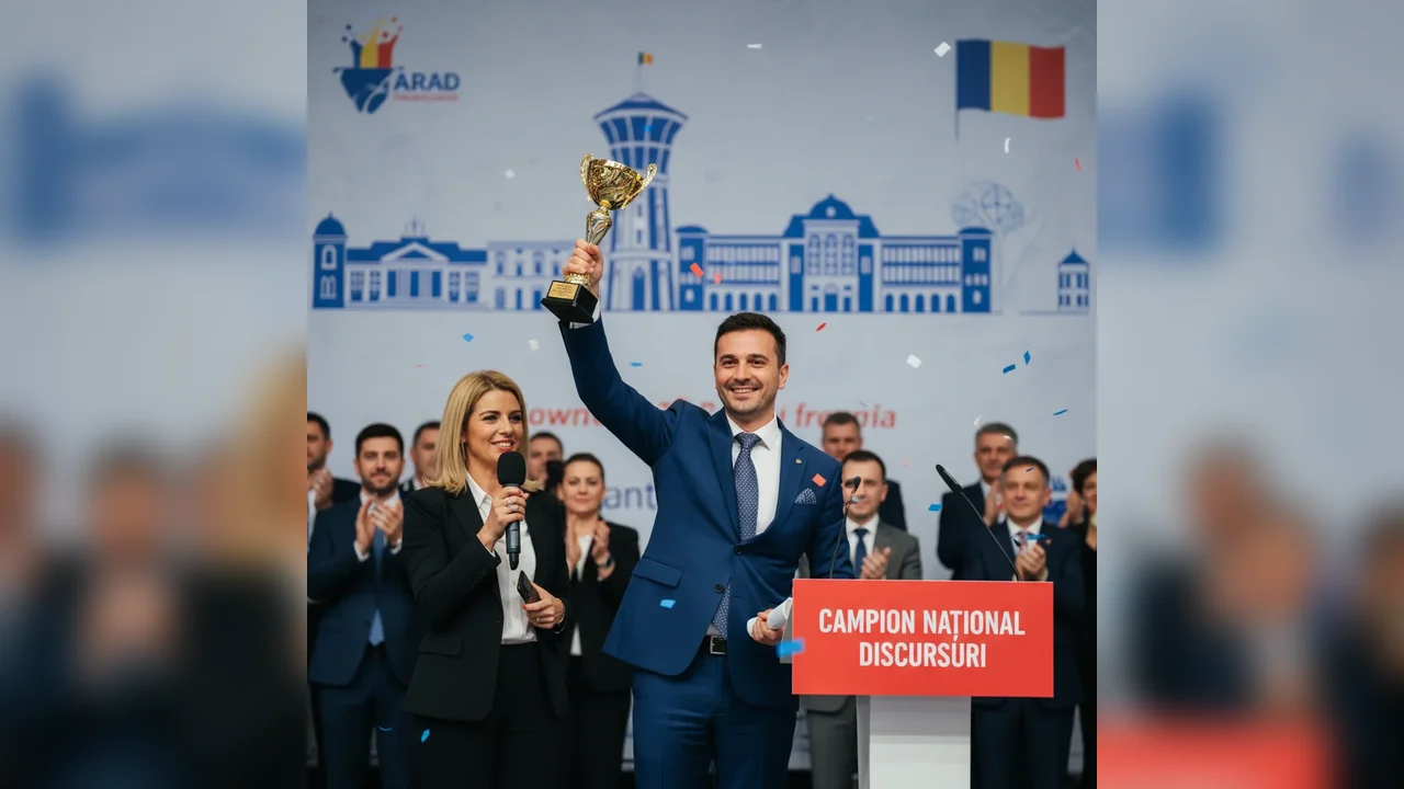 Italianul din Arad, campion național la discursuri impresionante