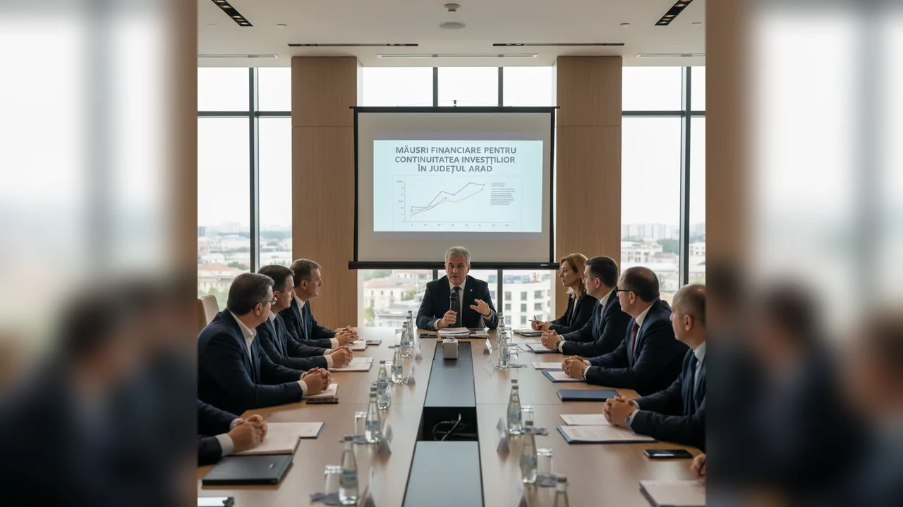 Măsuri financiare aprobate la Arad pentru menținerea investițiilor județene