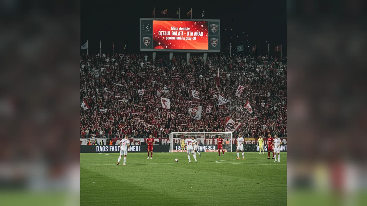 Meci crucial pentru play-off: Oțelul Galați – UTA Arad, duel cu miză majoră pentru arădeni