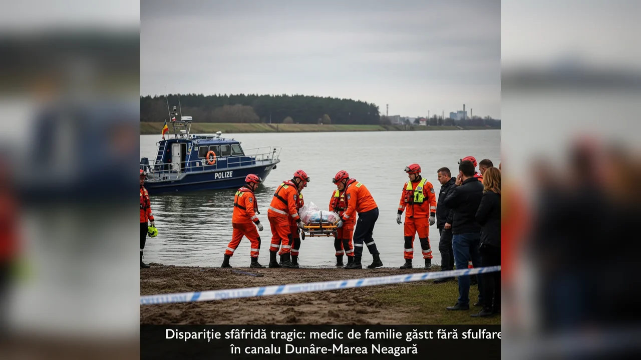 Medic de familie dispărut, găsit mort în canal