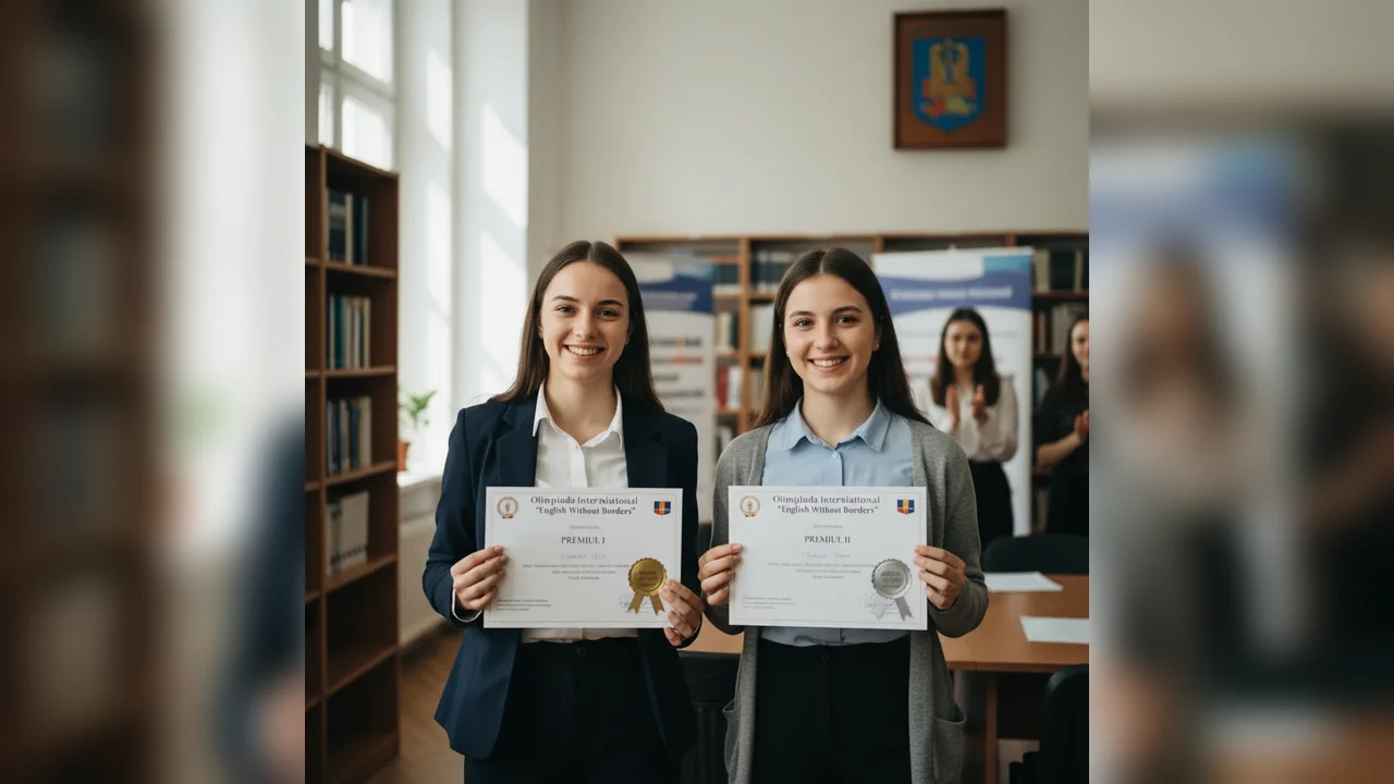 Nicoleta Balint și Sara Ștefu, premiate la Olimpiada internațională