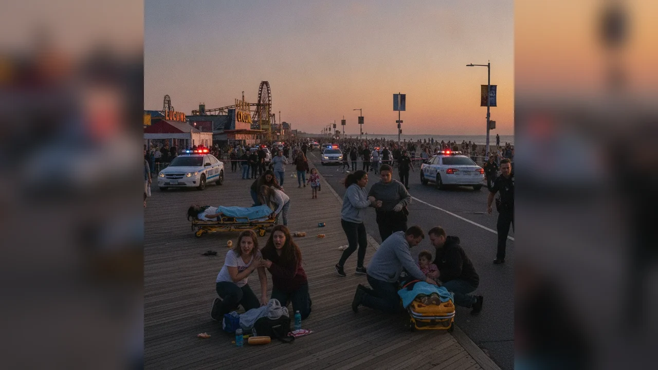 Opt răniți, inclusiv copii, într-un atac armat în New York