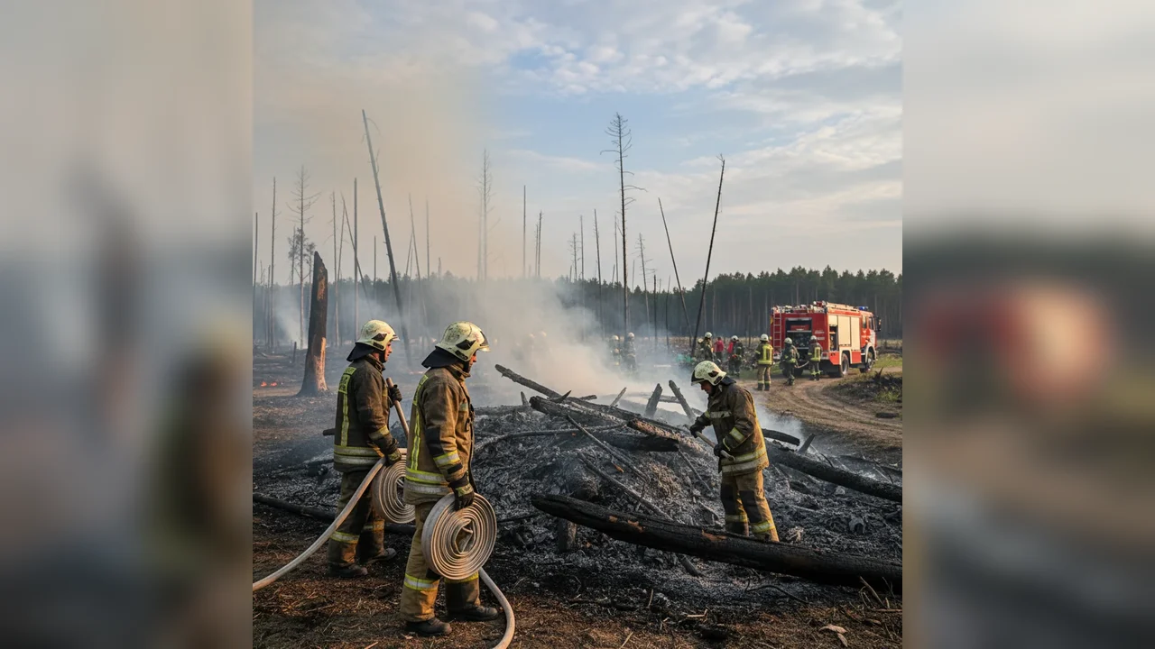 Patru intervenții la incendii în județul Arad, anunțate în bilanțul ISU