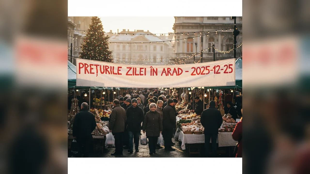 Prețurile zilei în Arad – 2025-12-25