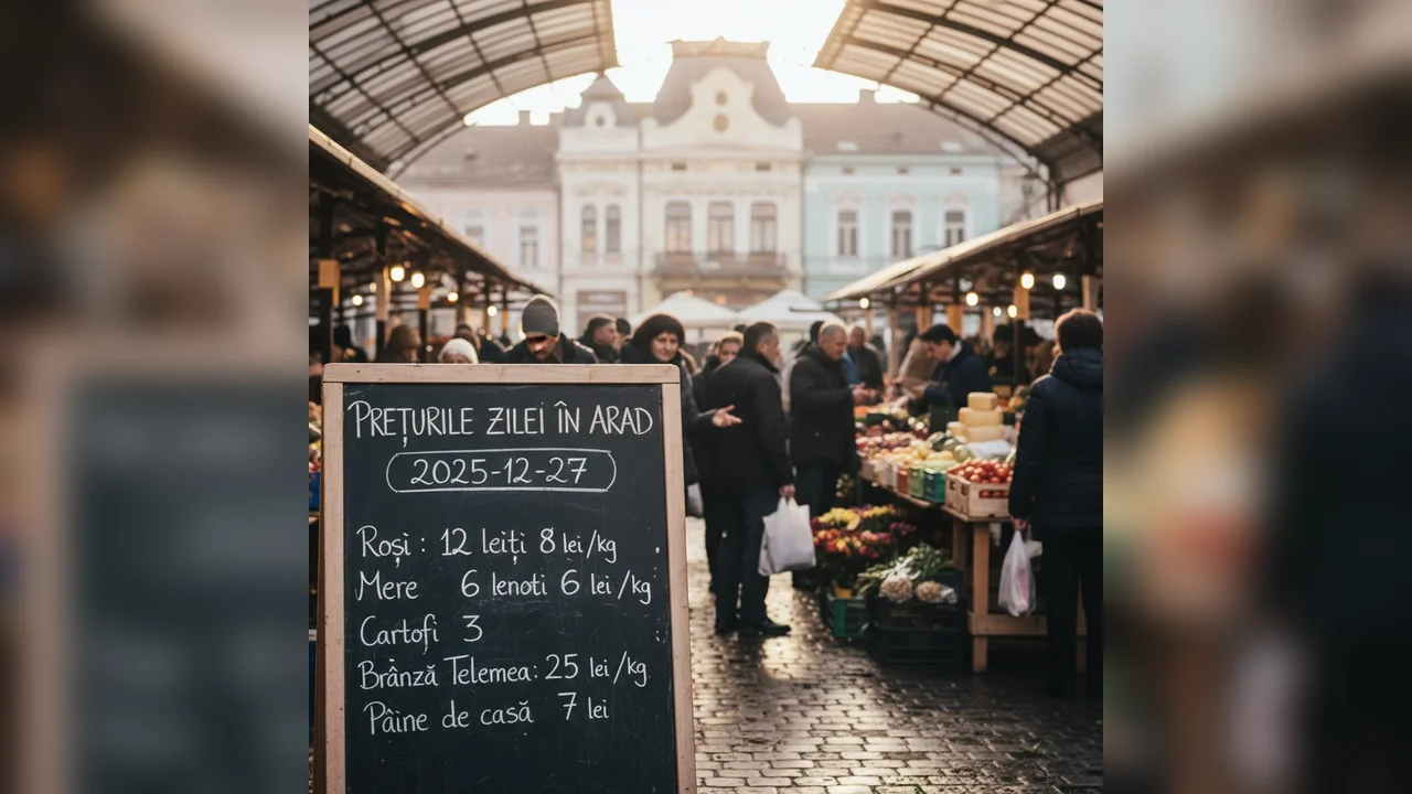 Prețurile zilei în Arad – 2025-12-27
