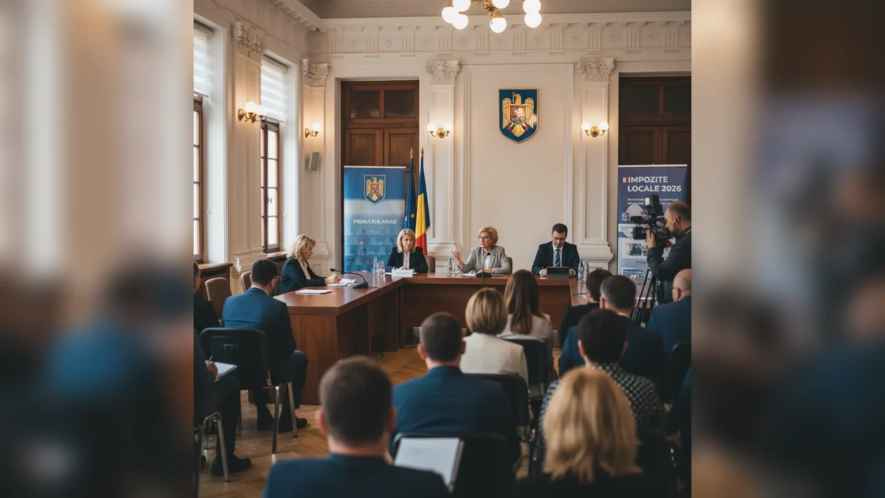 Primăria Arad detaliază regulile pentru noile impozite locale din 2026