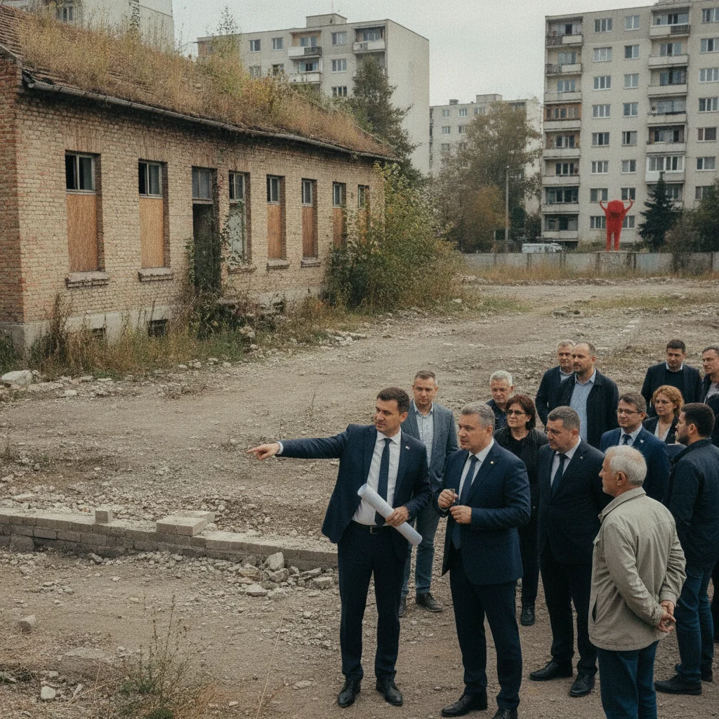 Primăria Arad vinde terenul fostului adăpost de noapte de la Boul Roșu