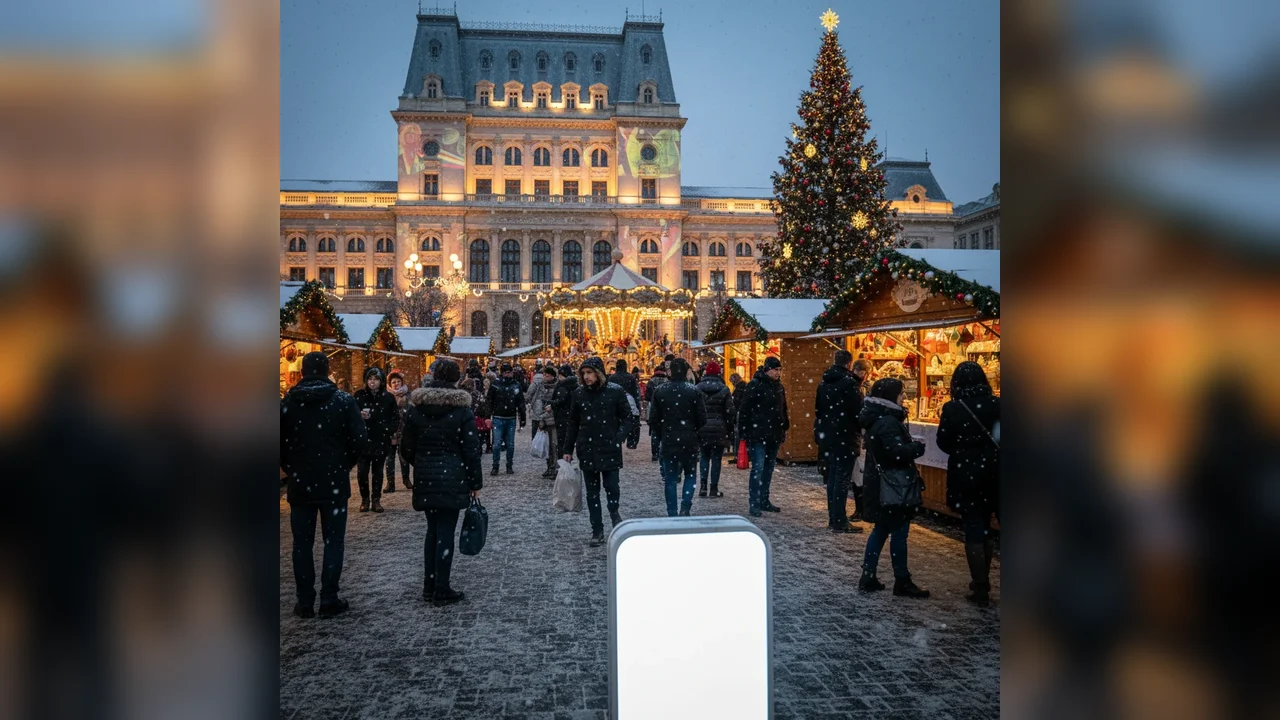 Program special de Crăciun la Târgul din Arad în perioada 24–26 decembrie