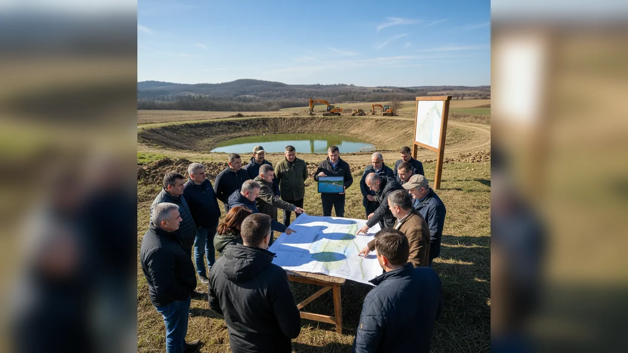 Proiect de lac de agrement anunțat la Barațca 5, județul Arad