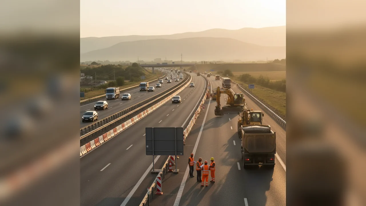 Restricții temporare de trafic pe drumurile naționale din vest și pe A1, anunțate pentru județul Arad