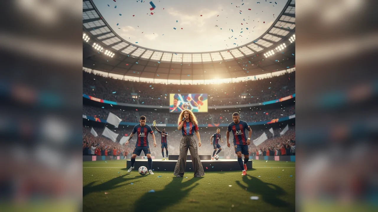 Shakira lansează imnul Cupei Mondiale FIFA 2026 cu staruri
