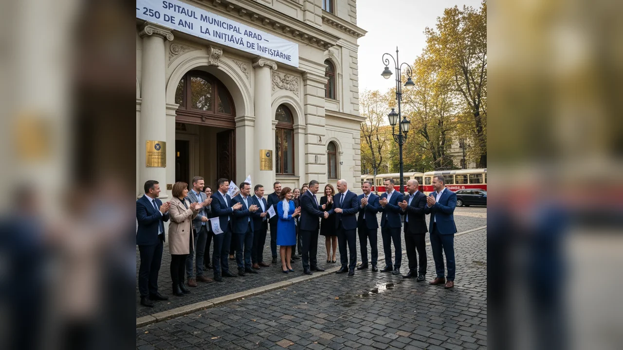 Spitalul Municipal Arad, 250 de ani de la inițiativa de înființare, marcați printr-un eveniment aniversar