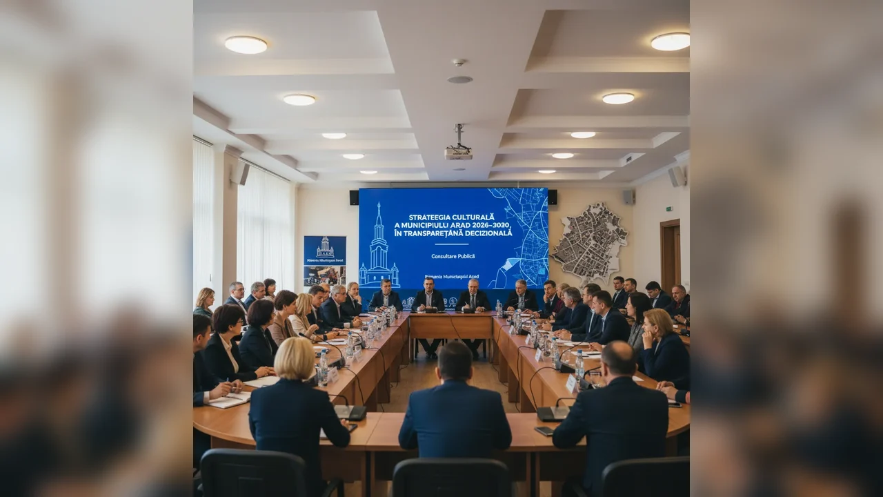 Strategia culturală 2026–2030 a municipiului Arad intră în etapă de transparență decizională