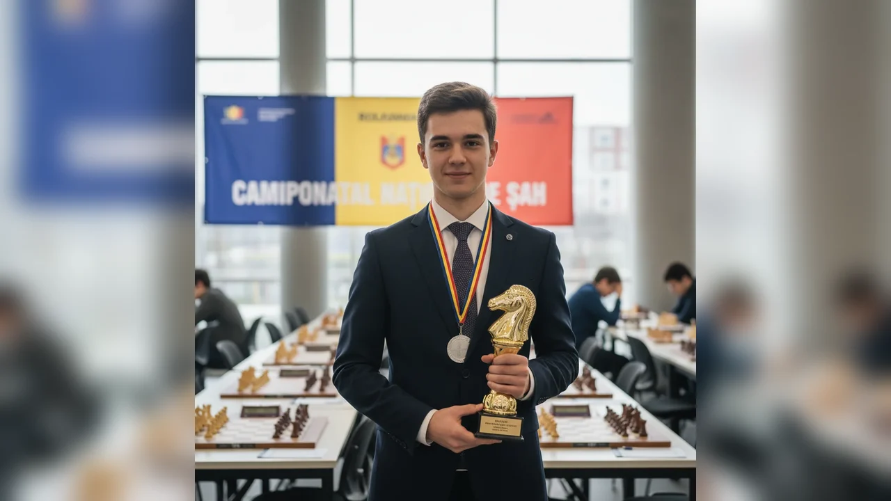 Tânărul șahist arădean Filip Magold cucerește titlul de vicecampion național