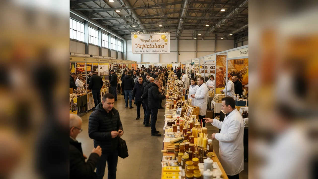 Târgul apicol „Arpicultura” revine la Expo Arad în februarie 2026
