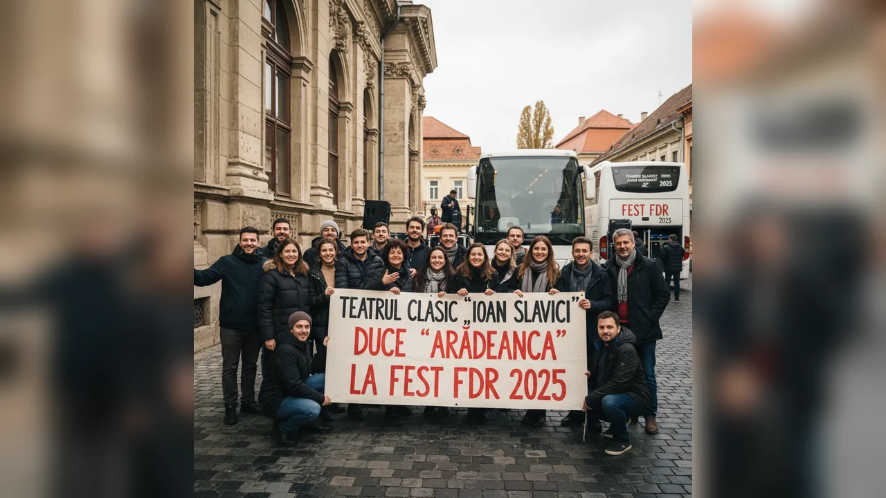 Teatrul Clasic Ioan Slavici din Arad prezintă Arădeanca la FEST FDR 2025