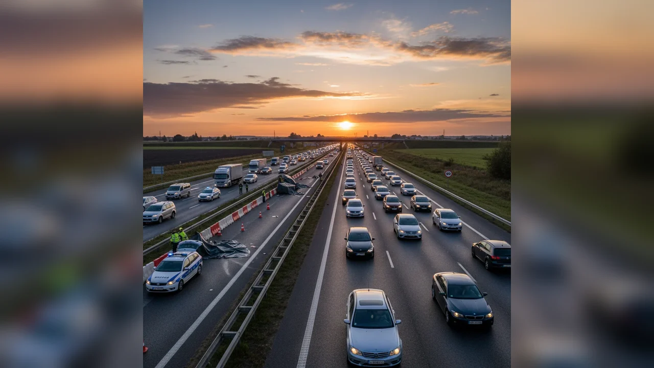 Trafic restricționat pe autostrada spre Nădlac până luni seara