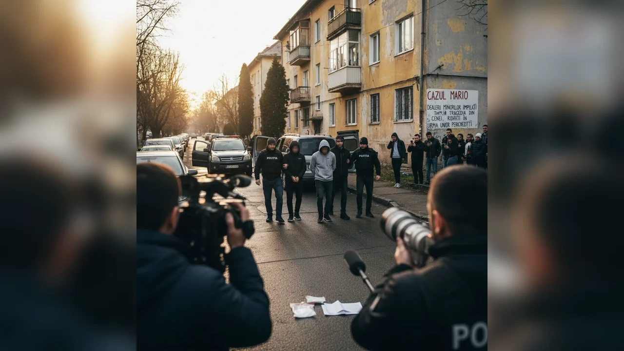 traficanți de droguri pentru minori săltați după descinderile poliției