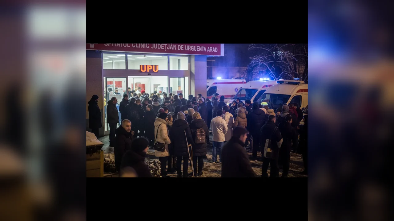Trecerea dintre ani aduce aglomerație la UPU Arad: aproximativ 150 de pacienți în 24 de ore