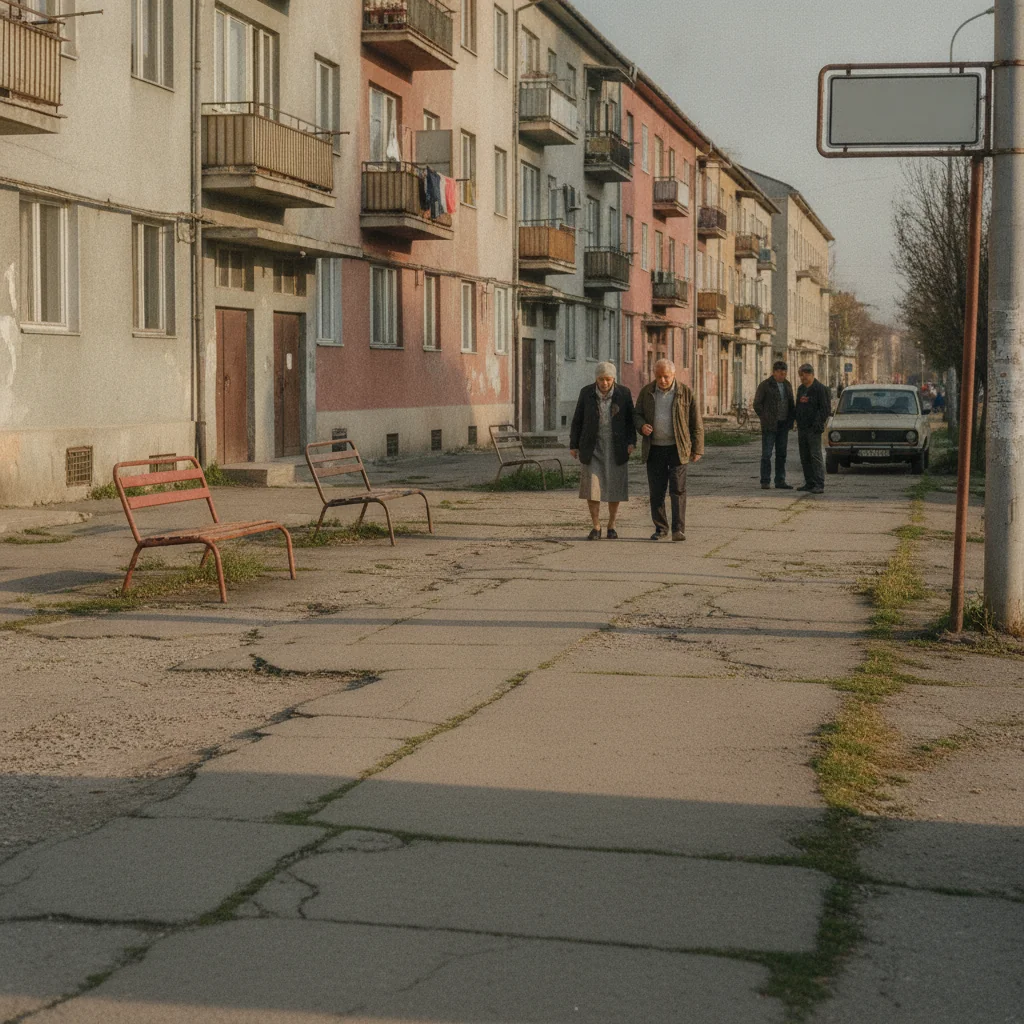 Trotuarul din Arad, între asfalt peticit și taxe de Zona A