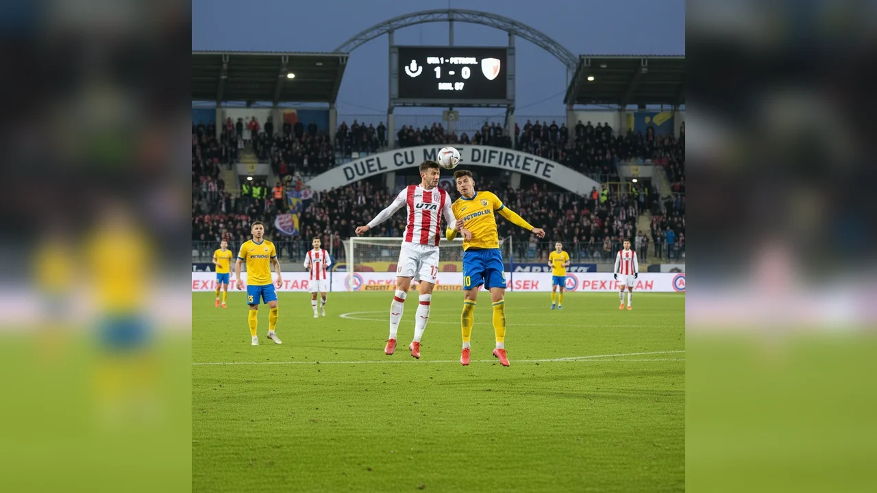 UTA întâlnește Petrolul într-un meci decisiv pentru accederea în play-off